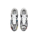 [Custom Hand-drawn style]  Air Force 1 Skateboard Shoes Women's Low-Top White/Black - Image 4