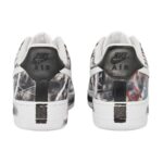 [Custom Hand-drawn style]  Air Force 1 Skateboard Shoes Women's Low-Top White/Black - Image 5