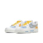 [Custom Blue light]  Air Force 1 Skateboarding Shoes Women's - Image 3