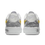 [Custom Egg yolk pie]  Air Force 1 Skateboard Shoes Women's Low-Top Yellow/White - Image 4