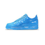 [Custom Blue sky and white clouds]  Air Force 1 Skateboarding Shoes Women's