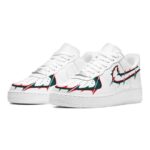 [Custom ByteDance]  Air Force 1 Skateboarding Shoes Women's Low-top White - Image 3