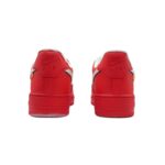 [Custom Female style pure Melody Crimson Flame]  Air Force 1 Skateboard Shoes Women's Low-Top Red/Gray - Image 5