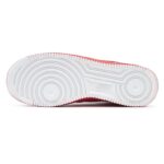 [Custom Female style pure Melody Crimson Flame]  Air Force 1 Skateboard Shoes Women's Low-Top Red/Gray - Image 6