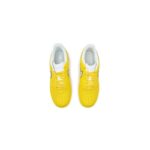 [Custom Women's pure and mellow citron]  Air Force 1 Skateboard Shoes Women's Low-Top Yellow/Gray - Image 4