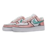[Custom Female 2D strawberry milkshake]  Air Force 1 Skateboarding Shoes Women's - Image 3
