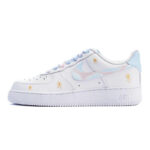 [Custom Pink and blue Nebula]  Air Force 1 Skateboarding Shoes Women's