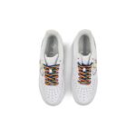[Custom Women's Montrion QD]  Air Force 1 Skateboarding Shoes Women's Low-top White/Red/Blue/Yellow - Image 4