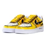 [Custom Female Pikachu in black and yellow]  Air Force 1 Skateboarding Shoes Women's - Image 3