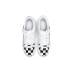 [Custom Female eye checkered black and white]  Air Force 1 Skateboarding Shoes Women's Low-top White/Black - Image 4