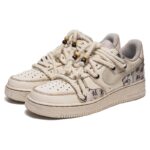 [Custom A graceful and elegant lady for women]  Air Force 1 Skateboarding Shoes Women's - Image 3