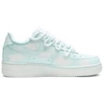 [Custom Women's scratch-off card with a cross in white and green]  Air Force 1 Skateboarding Shoes Women's - Image 2