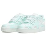 [Custom Women's scratch-off card with a cross in white and green]  Air Force 1 Skateboarding Shoes Women's - Image 3
