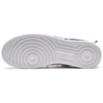 [Custom The female angry cat is in black, white and grey]  Air Force 1 Skateboarding Shoes Women's Low-top Black/white/gray - Image 5