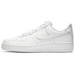 [Custom Female dark hero black and white pink]  Air Force 1 Skateboarding Shoes Women's Low-top Core Black / Cloud White / Team Shock Pink 2 - Image 6