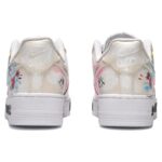[Custom Women's heart-shaped small daisies in off-white]  Air Force 1 Skateboarding Shoes Women's - Image 5