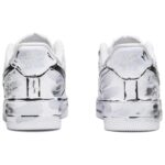 [Custom A female star's confession is black and white]  Air Force 1 Skateboarding Shoes Women's Low-top Black/White - Image 5