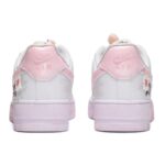 [Custom Female strawberry rabbit pink white]  Air Force 1 Skateboarding Shoes Women's Low-top Pink/white - Image 5