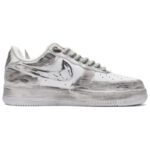 [Custom Grayish-white bones]  Air Force 1 Skateboarding Shoes Unisex - Image 2