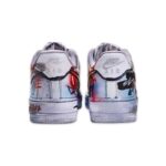 [Custom Female art graffiti in grey]  Air Force 1 Skateboarding Shoes Women's Low-top Gray - Image 5