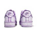 [Custom Women's passion flower K purple white]  Air Force 1 Skateboarding Shoes Women's - Image 4