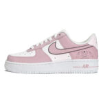 [Custom Strawberry Moonlight]  Air Force 1 Skateboarding Shoes Women's Low-top Pink/white - Image 2