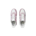 [Custom Strawberry Moonlight]  Air Force 1 Skateboarding Shoes Women's Low-top Pink/white - Image 4