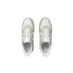 [Custom Slightly tipsy with soy milk]  Air Force 1 Skateboarding Shoes Women's Low-top White/green - Image 6
