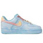 [Custom North Carolina Blue]  Air Force 1 Skateboarding Shoes Women's - Image 3