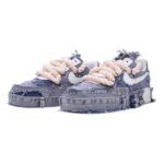 [Custom Women's denim cross]  Air Force 1 Skateboarding Shoes Women's - Image 4