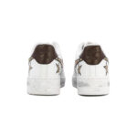 [Custom limited edition white and brown]  Air Force 1 Skateboarding Shoes Unisex - Image 5