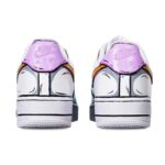 [Custom 2D blue Green Purple]  Air Force 1 Skateboarding Shoes Women's - Image 5