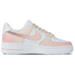 [Custom The heart-fluttering rose is pink and white]  Air Force 1 Skateboarding Shoes Women's - Image 3
