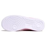 [Custom Pink Smudge ]  Air Force 1 Skateboarding Shoes Women's Low-top Pink, White - Image 6