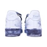 [Custom A female six-pointed star]  Air Force 1 Skateboarding Shoes Unisex Low-top Gray - Image 6