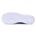 [Custom A female six-pointed star]  Air Force 1 Skateboarding Shoes Unisex Low-top Gray - Image 7