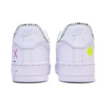 [Custom Artistic painting of small daisies for women]  Air Force 1 Skateboarding Shoes Women's Low-top Multicolor - Image 5
