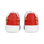 [Custom Women's low-top Xiangyun wedding shoes in red gold]  Air Force 1 Skateboarding Shoes Women's - Image 4