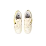 [Custom Women's dyed aged chain yellow]  Air Force 1 Skateboarding Shoes Women's Low-top Yellow - Image 4