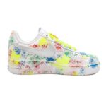 [Custom Colorful ink-splashing female]  Air Force 1 Skateboarding Shoes Women's - Image 3