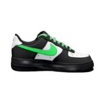 [Custom Green three-hooked female]  Air Force 1 Skateboarding Shoes Women's - Image 3
