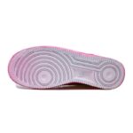 [Custom Fluorescent green powder core]  Air Force 1 Skateboarding Shoes Women's Low-top Heather Gray/Dusty Pink - Image 6