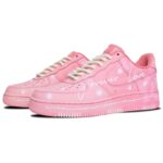 [Custom Saint Valentine stained roses]  Air Force 1 Skateboarding Shoes Women's - Image 3