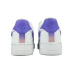 [Custom Gradual vapor wave]  Air Force 1 Skateboarding Shoes Women's Low-top Pink/white/purple - Image 4