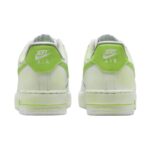 [Custom Happy Puppy]  Air Force 1 Skateboard Shoes Women's Low-Top White/Green - Image 4