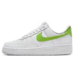 [Custom Happy Puppy]  Air Force 1 Skateboard Shoes Women's Low-Top White/Green - Image 6