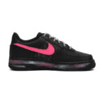 [Custom Women's high street dark ink-wash black rose]  Air Force 1 Skateboarding Shoes Women's - Image 3