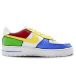 [Custom Art painter]  Air Force 1 Skateboarding Shoes Women's Low-top Yellow - Image 3