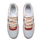 [Custom Red mark]  Air Force 1 Skateboarding Shoes Women's Low-top Red - Image 4