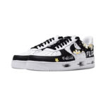 [Custom Encounter Daisy women's style]  Air Force 1 Skateboarding Shoes Women's Low-top White/yellow - Image 3